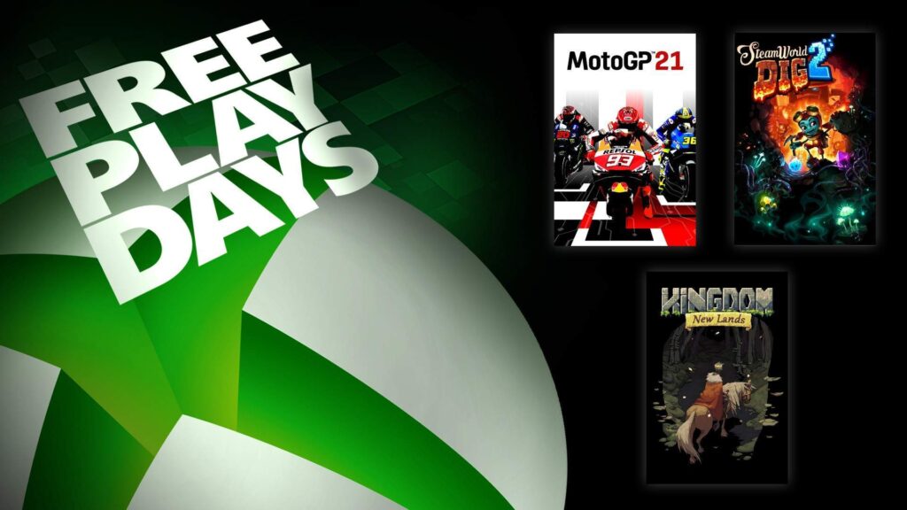 días de juego gratis xbox