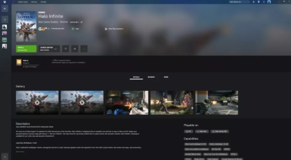 App Xbox de Microsoft