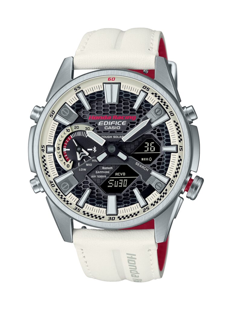 Casio Edifice ECB-S100HR Honda Racing Championship White Edition