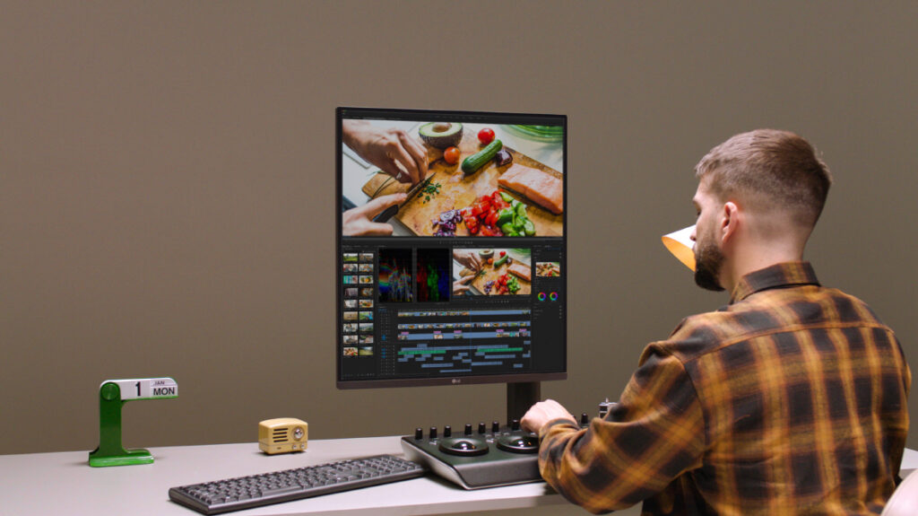 LG monitores premium DualUp