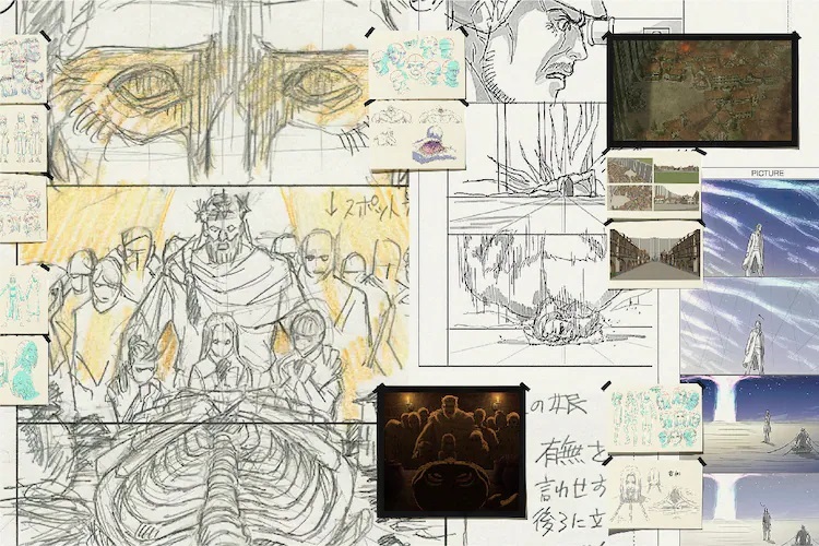 Attack  Titan mural 1
