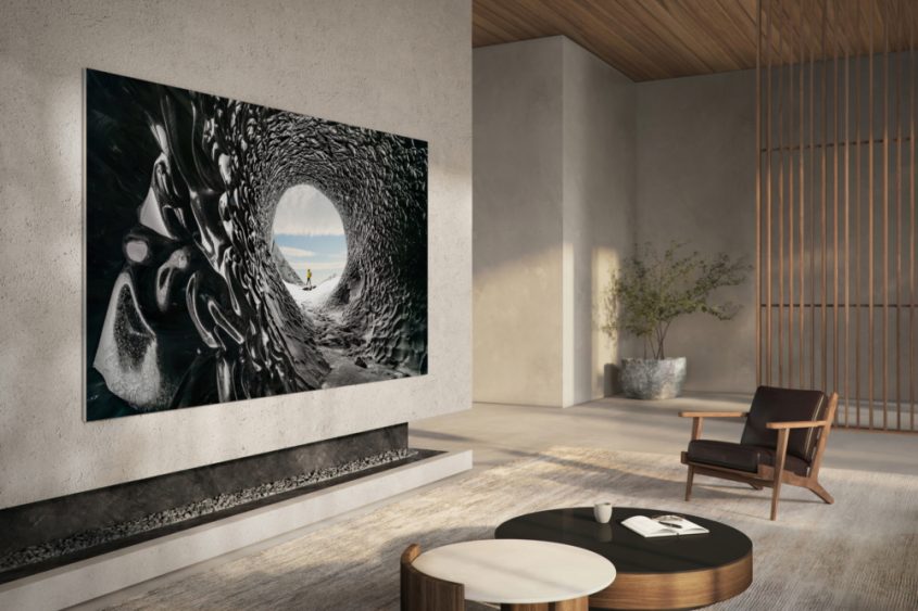 CES 2022 Samsung televisores 