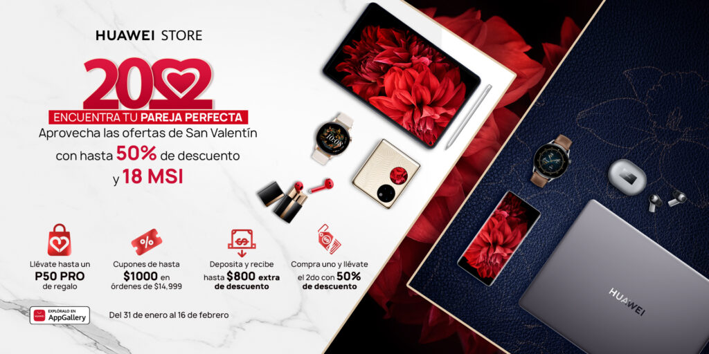 Huawei San Valentín