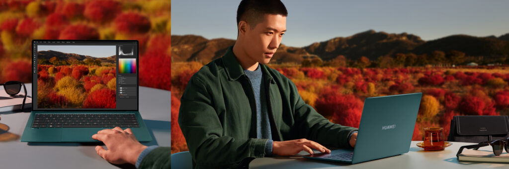 Huawei MateBook X gestos