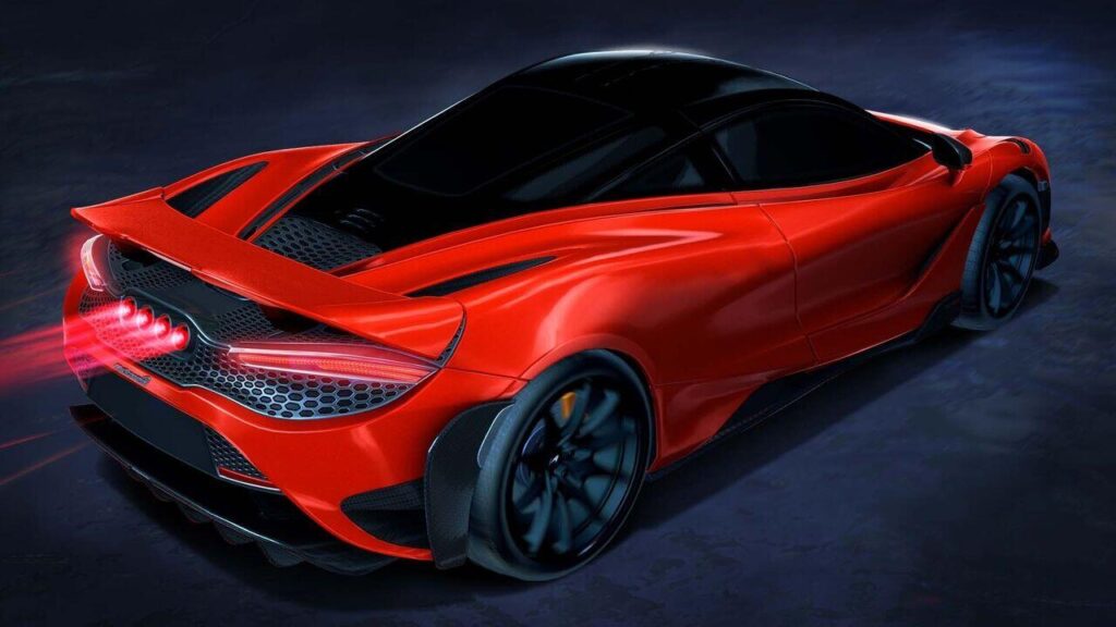 McLaren 765LT rocket league