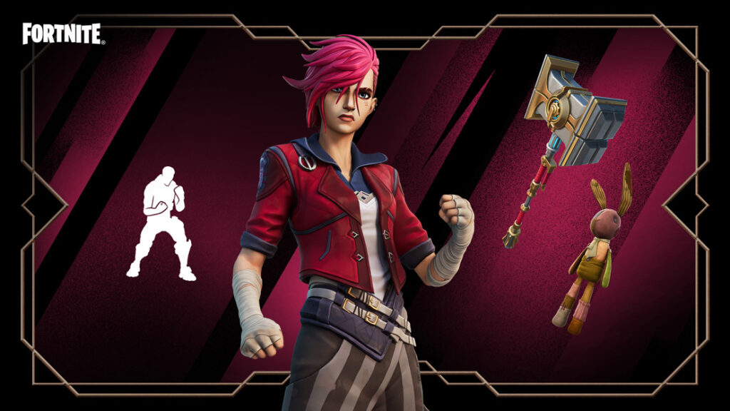 Vi de League of Legends Arcane llega con toda su fuerza a Fortnite