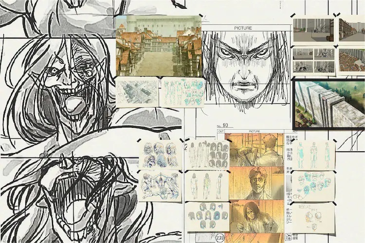 Attack  Titan Mural 3