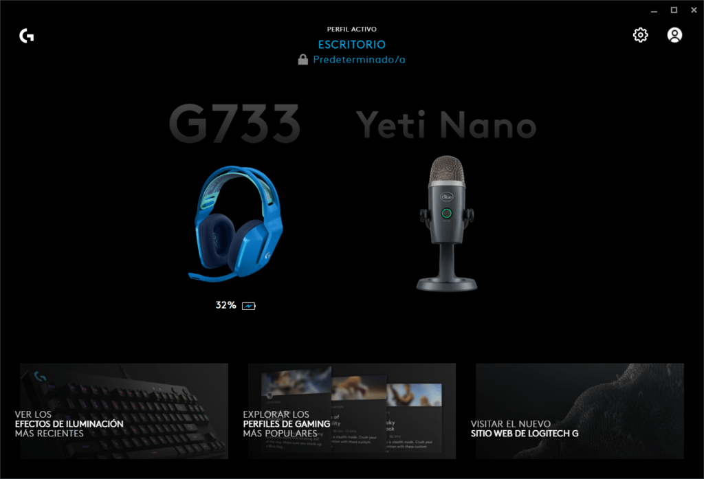 Logitech G733 - G Hub