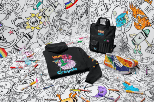 Vans x crayola