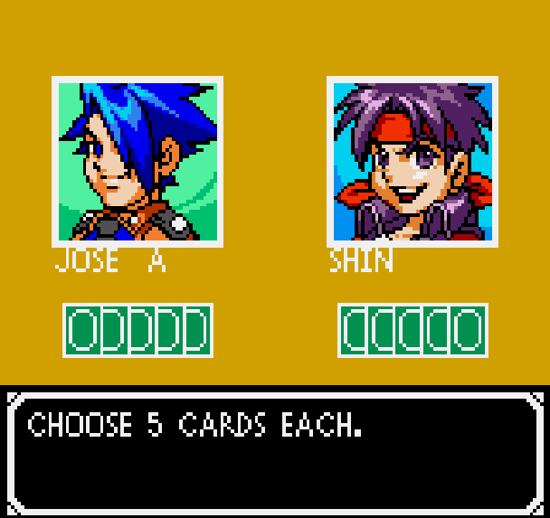SNK Vs capcom card fighters 2