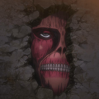 Attack on Titan titan del muro