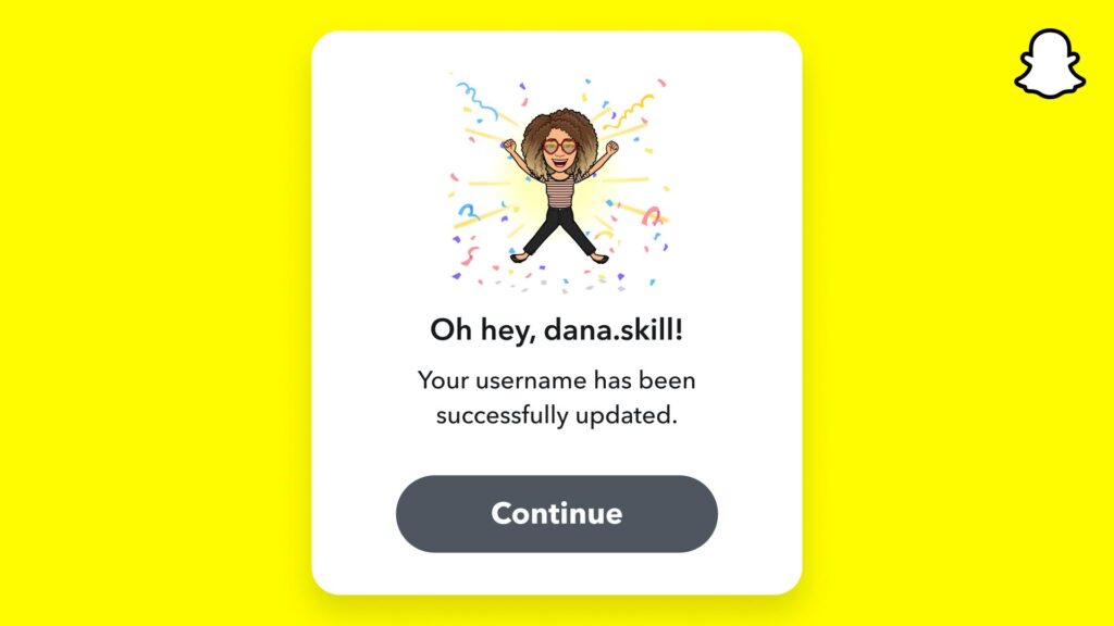 Snapchat nombre de usuario