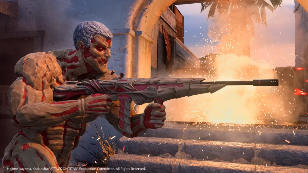 titan acorazado call duty Attack on titan