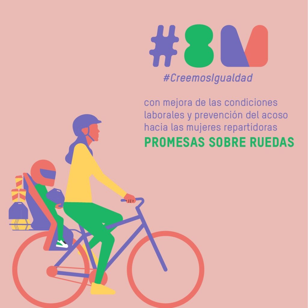 mujeres repartidoras