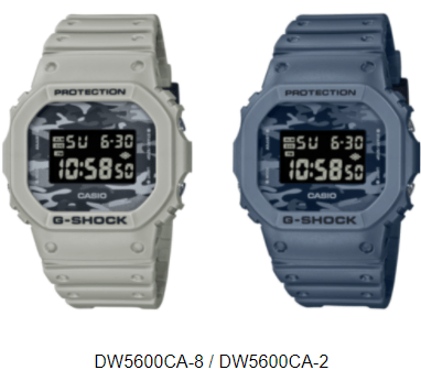 colección Casio DW5600CA Camouflage