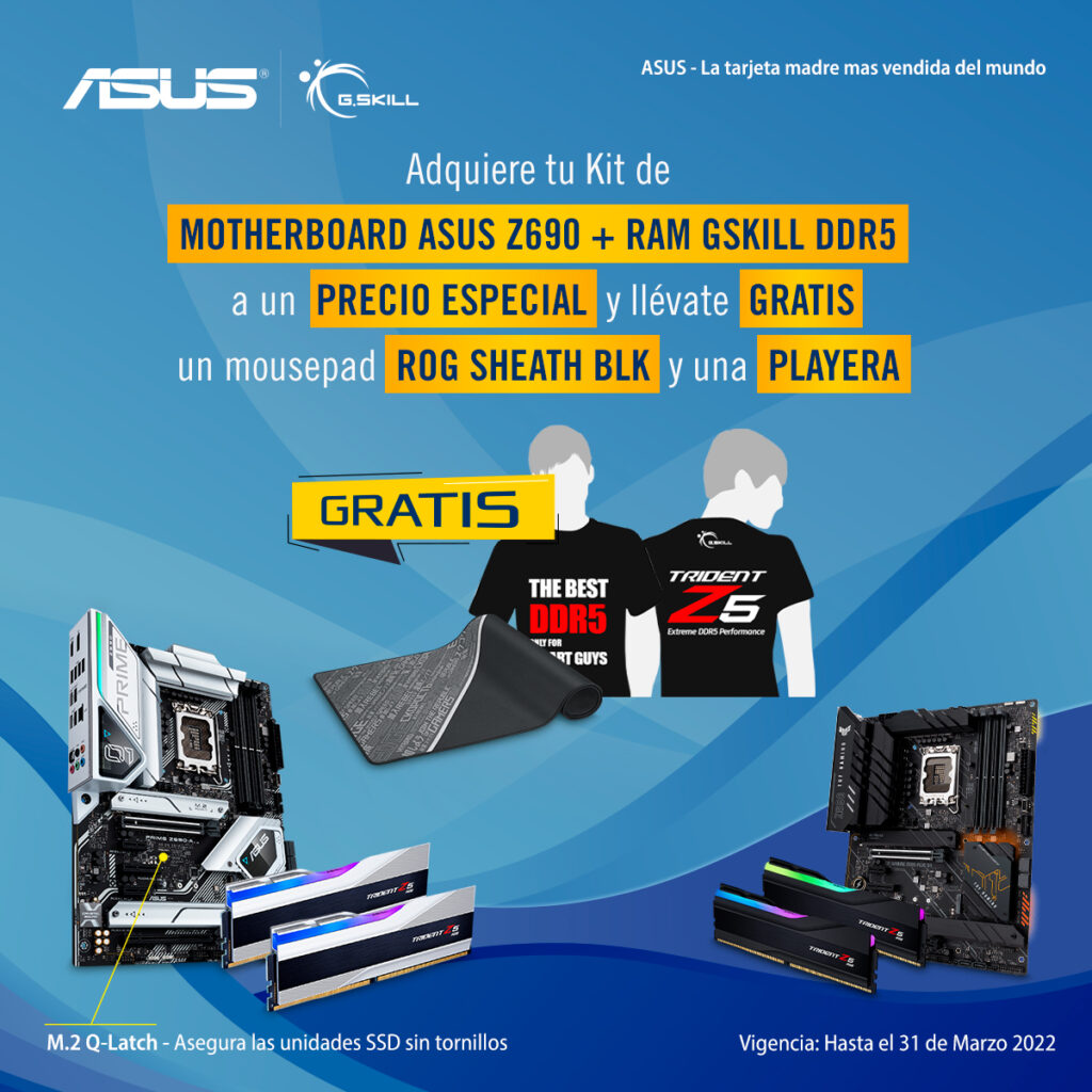 Da el Salto a DDR5 G.Skill