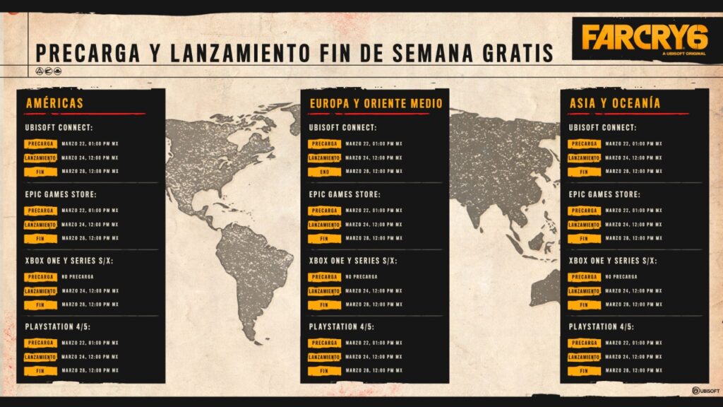 Fin de semana gratis Far Cry 6