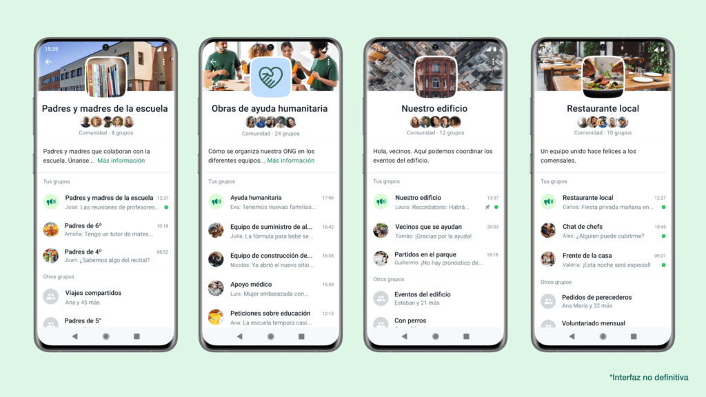 comunidades WhatsApp