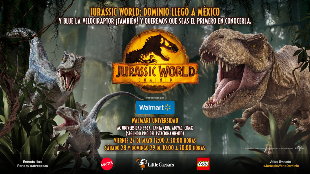 Experiencia Jurassic World CDMX