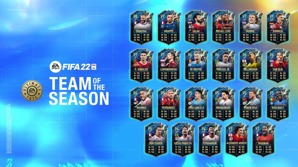 TOTS FIFA 22
