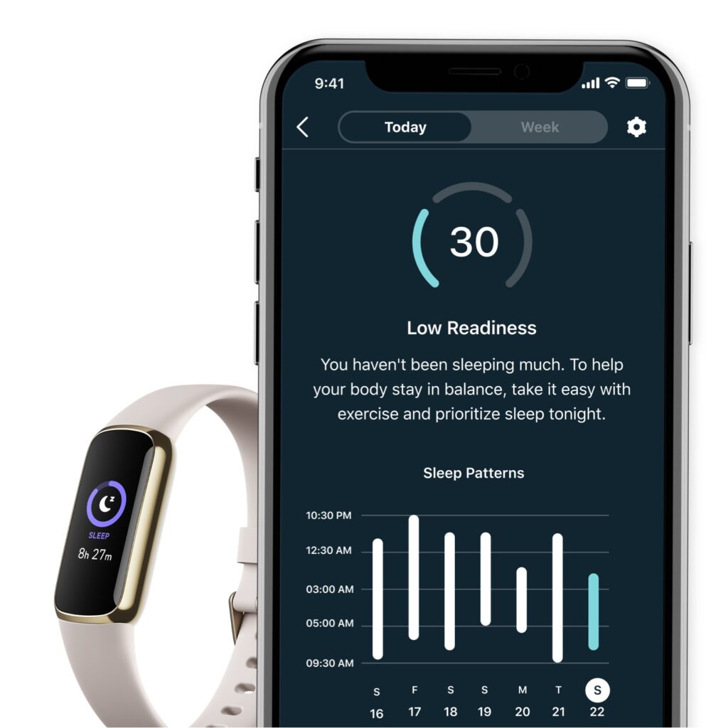 Nivel de recuperación fitbit