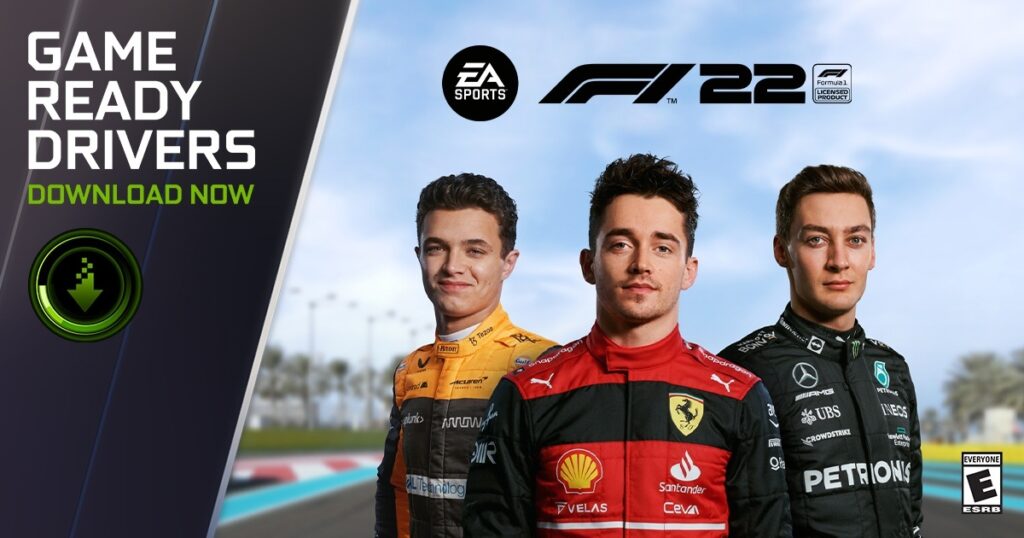 GeForce Game Ready f1 22