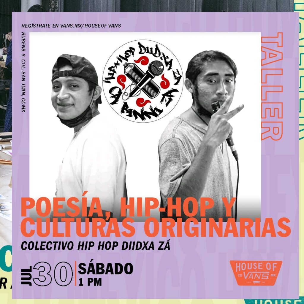 Taller de Poesía House Of Vans