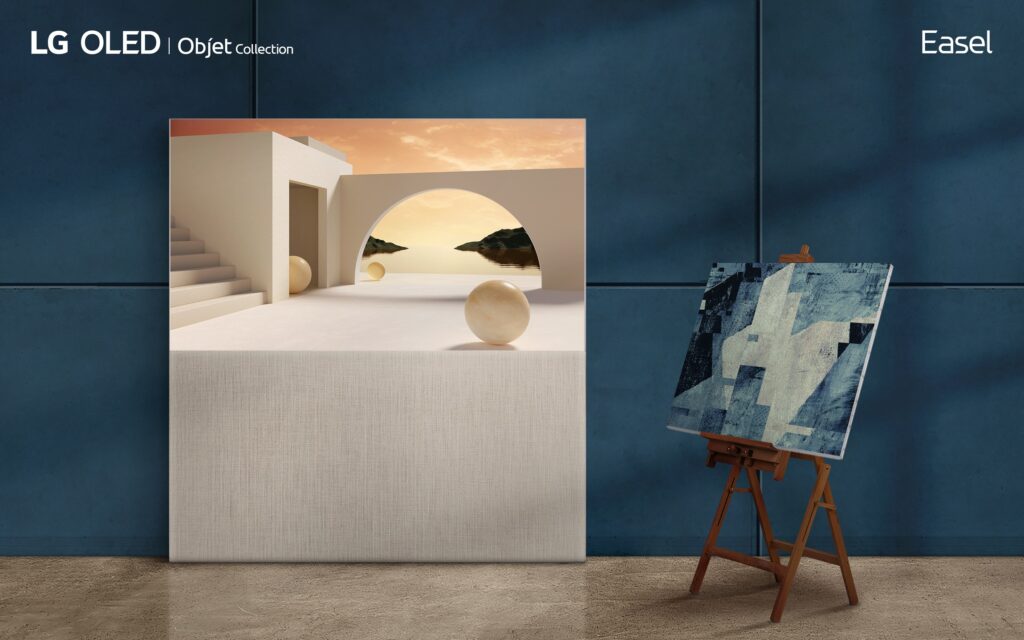 LG OLED Objet Collection Easel