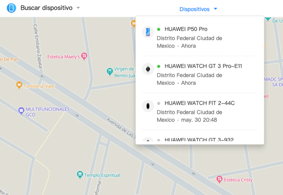 Huawei encontrar
