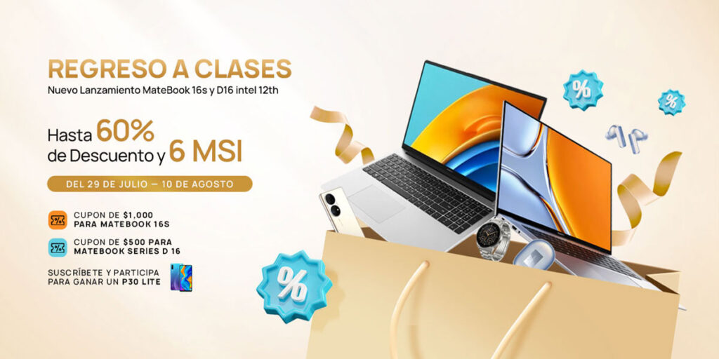 ofertas regreso a clases Huawei