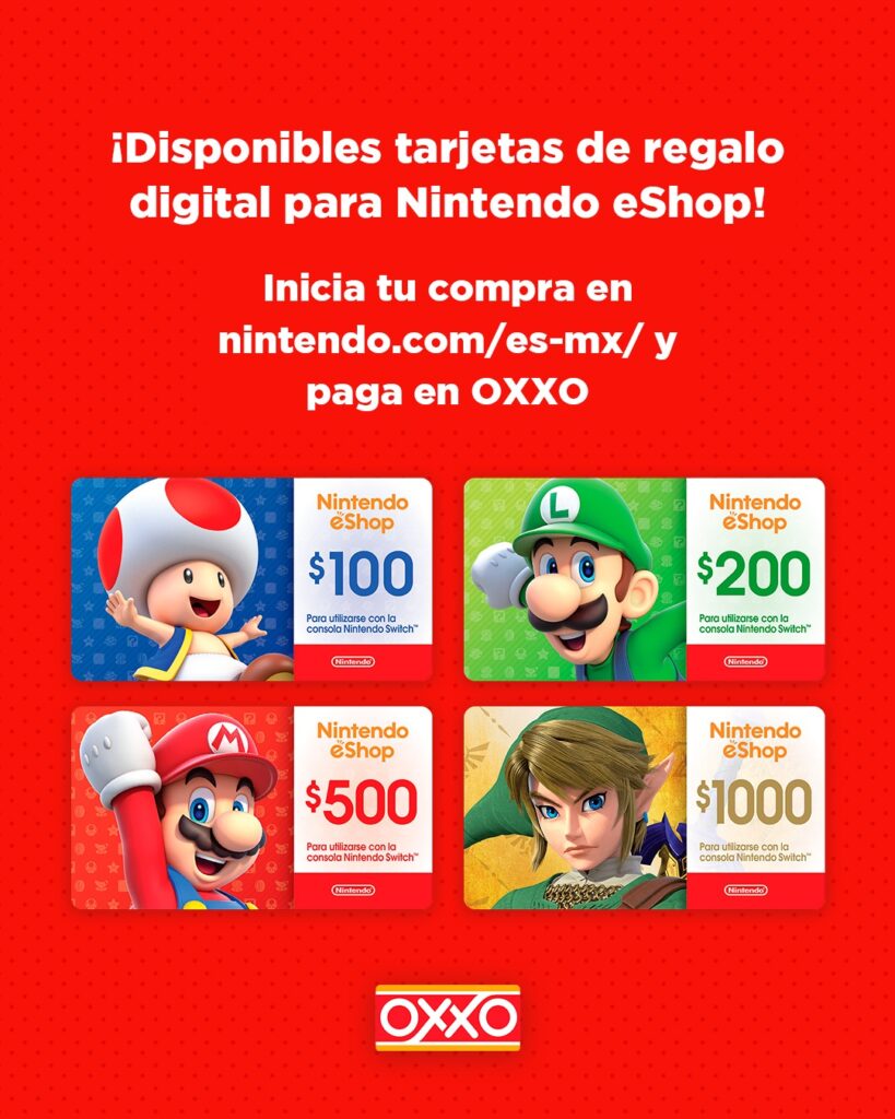 Oxxo Nintendo eShop