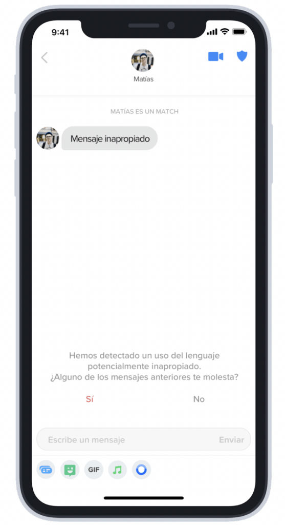 Tinder seguridad