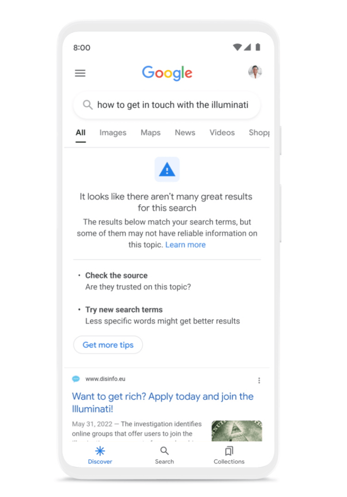 Google información
