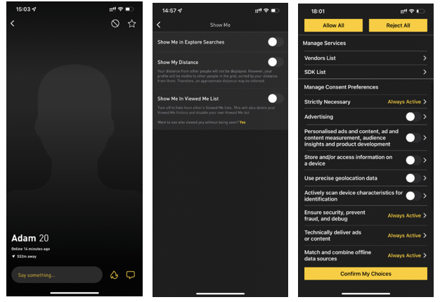 seguridad apps de citas