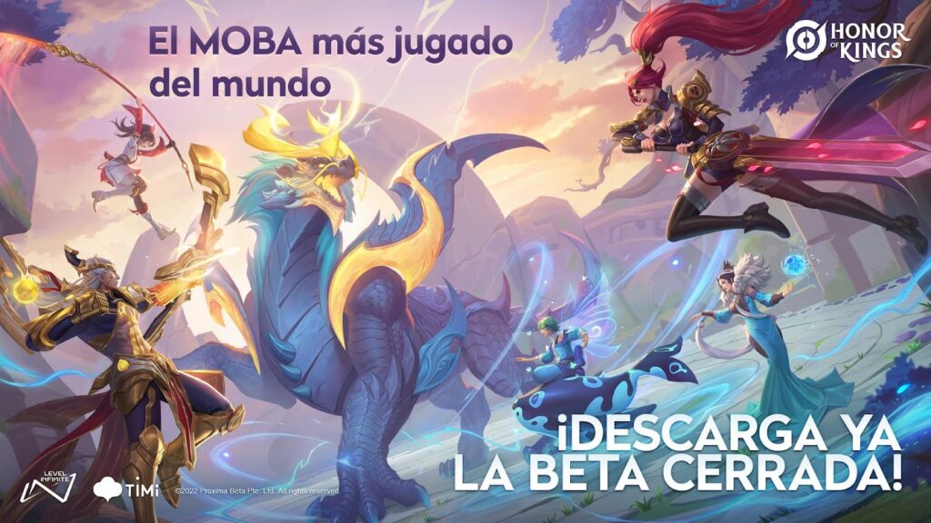 Prueba beta cerrada Honor of Kings