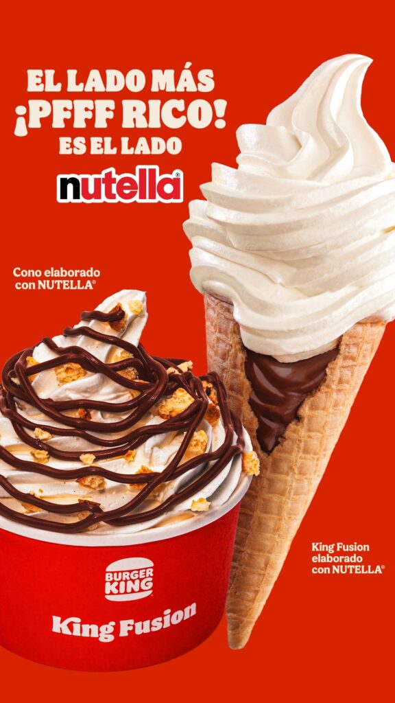 Nutella burger King
