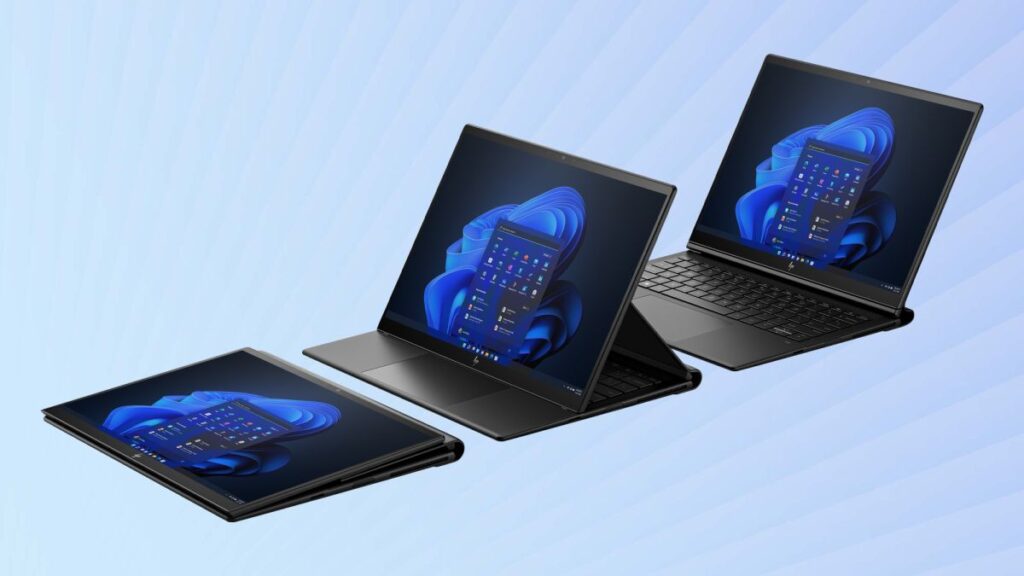 Trabajo híbrido HP Dragonfly Folio G3