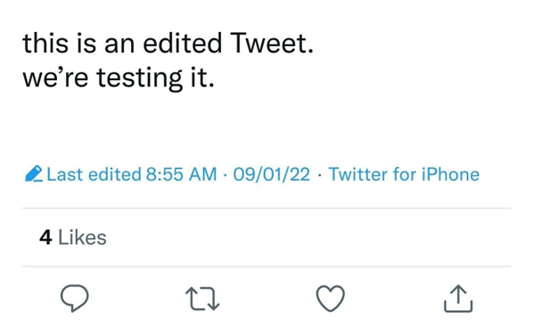 Editar Tweet