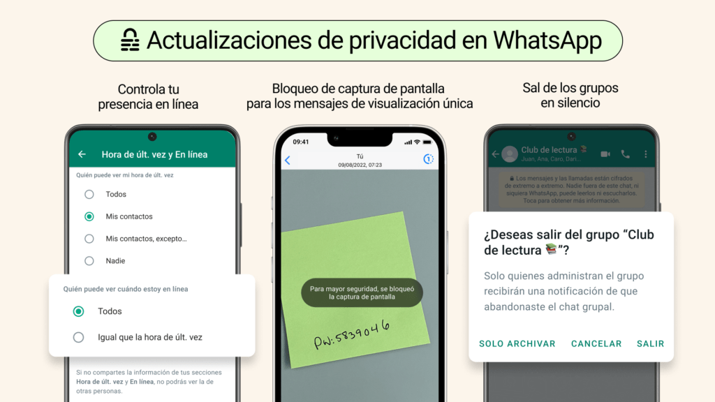 Seguridad WhatsApp