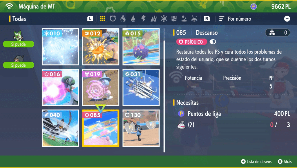 Pokémon Máquina MT