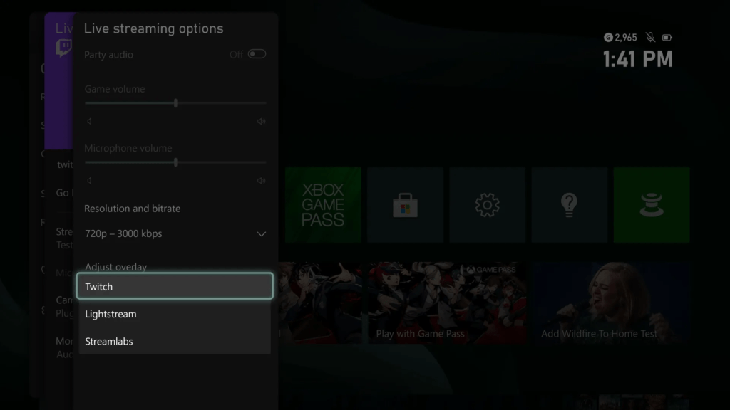 Actualización de noviembre Xbox