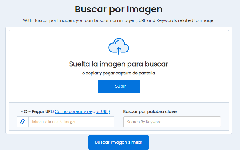 plataformas busqueda imágenes