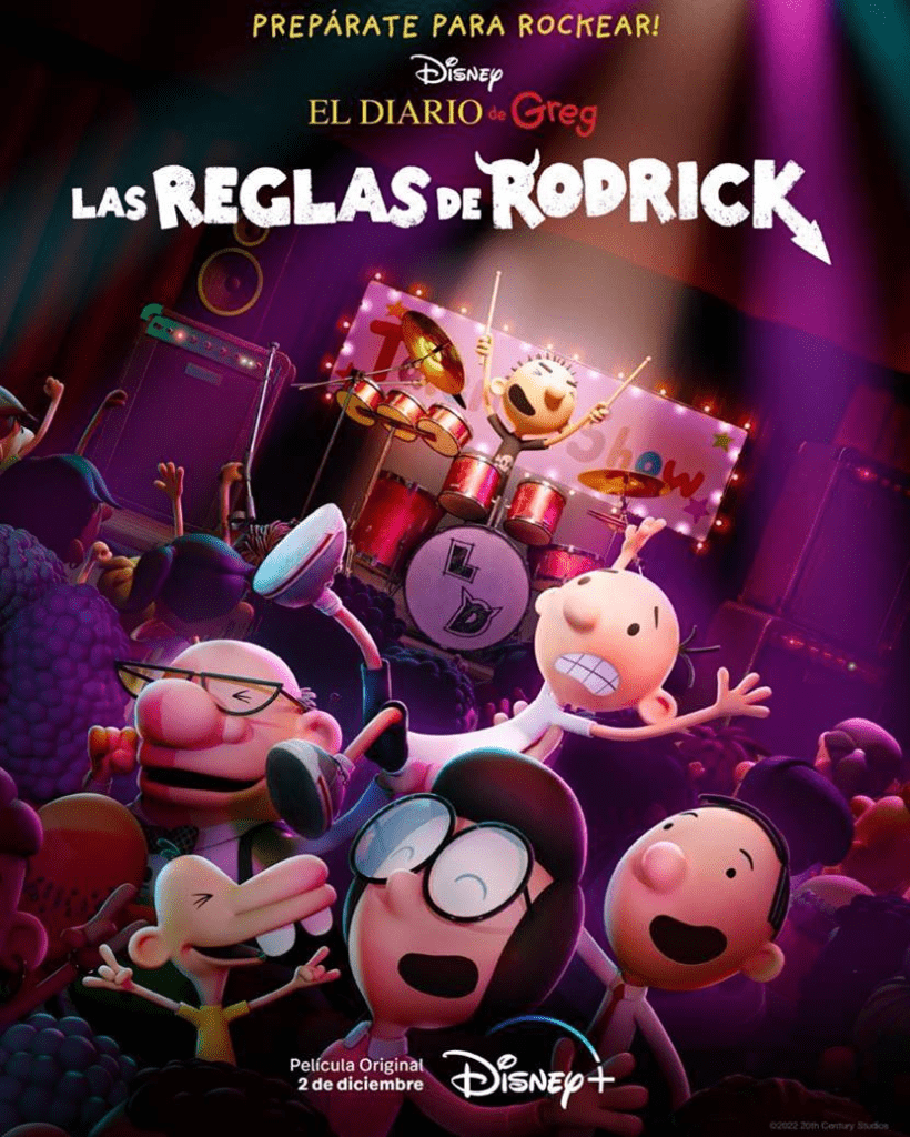 El diario de Greg: las reglas de Rodrick ya esta en Disney+
