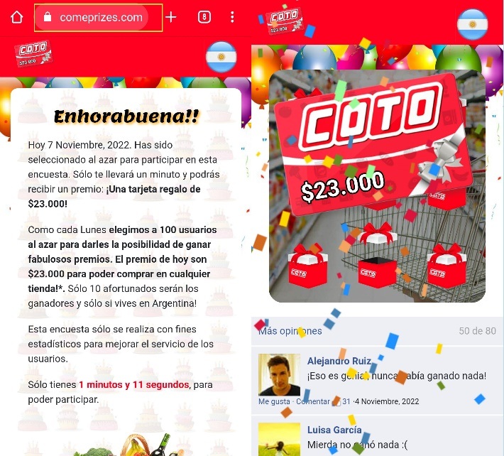 engaño WhatsApp