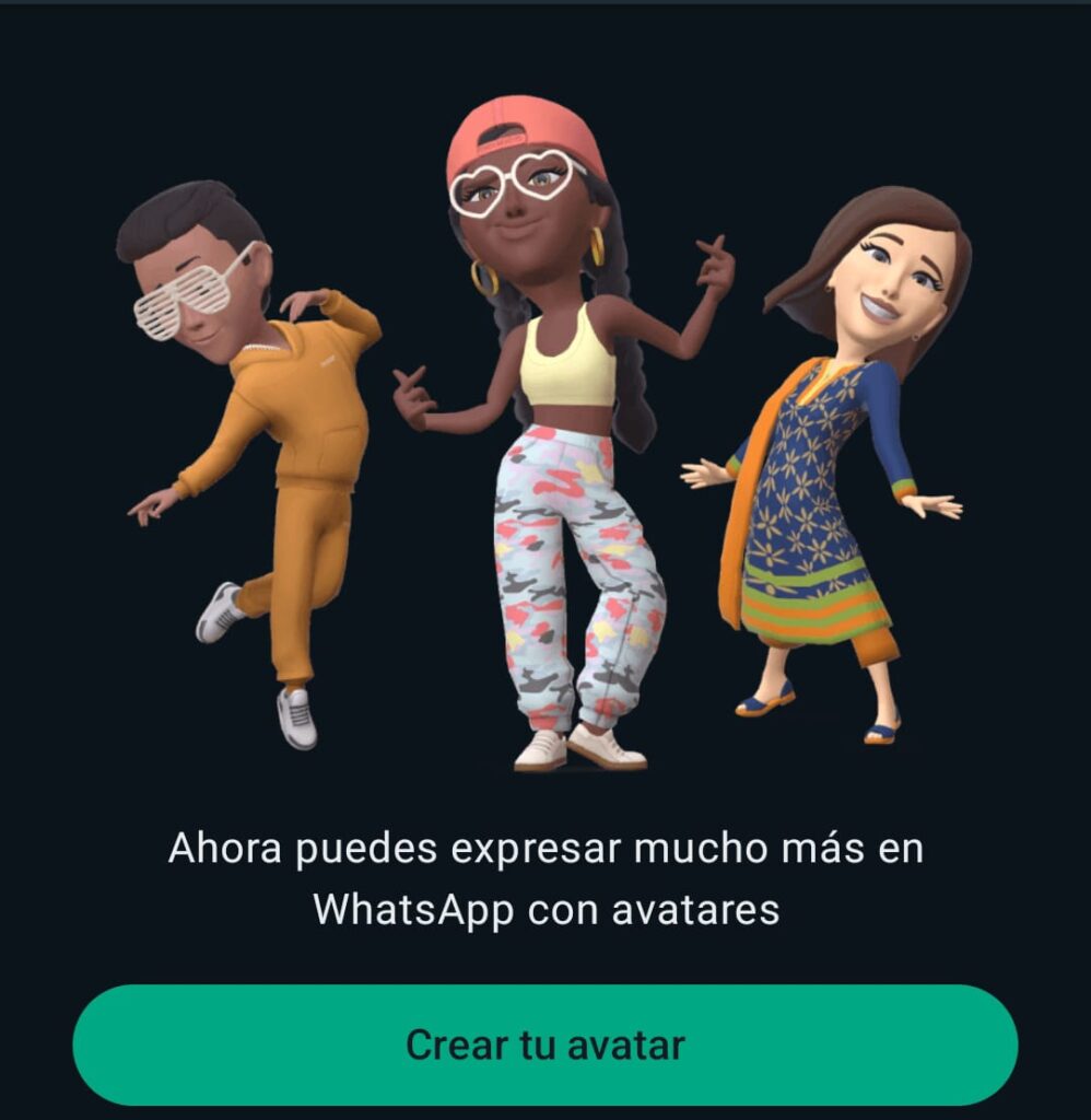crear avatares WhatsApp