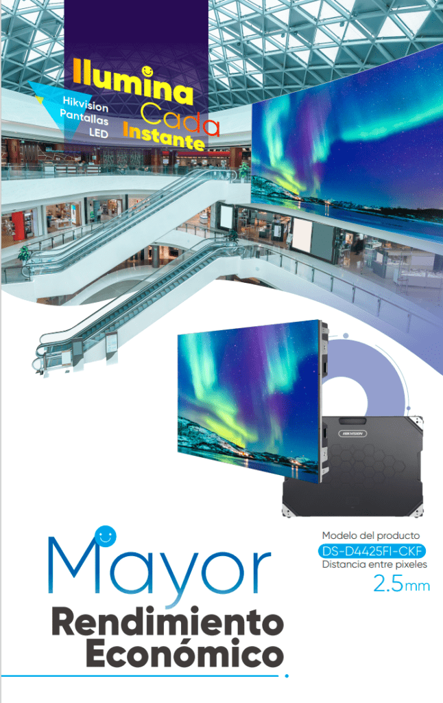  Displays comerciales Hikvision