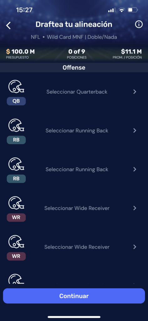 Daily Fantasy Sports Draftea