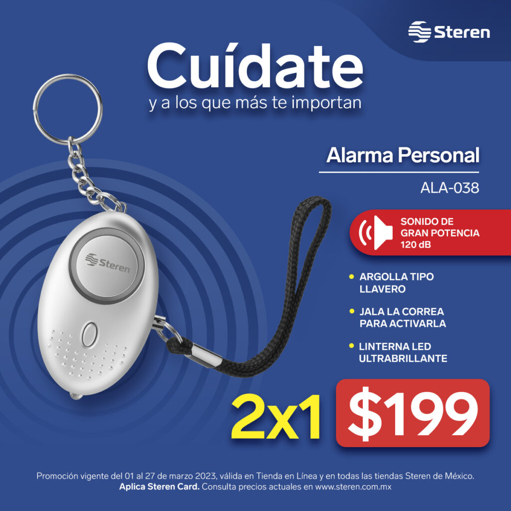 Alarma personal Steren
