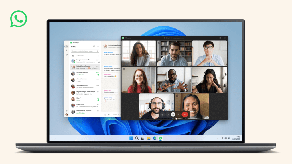 aplicación whatsapp windows