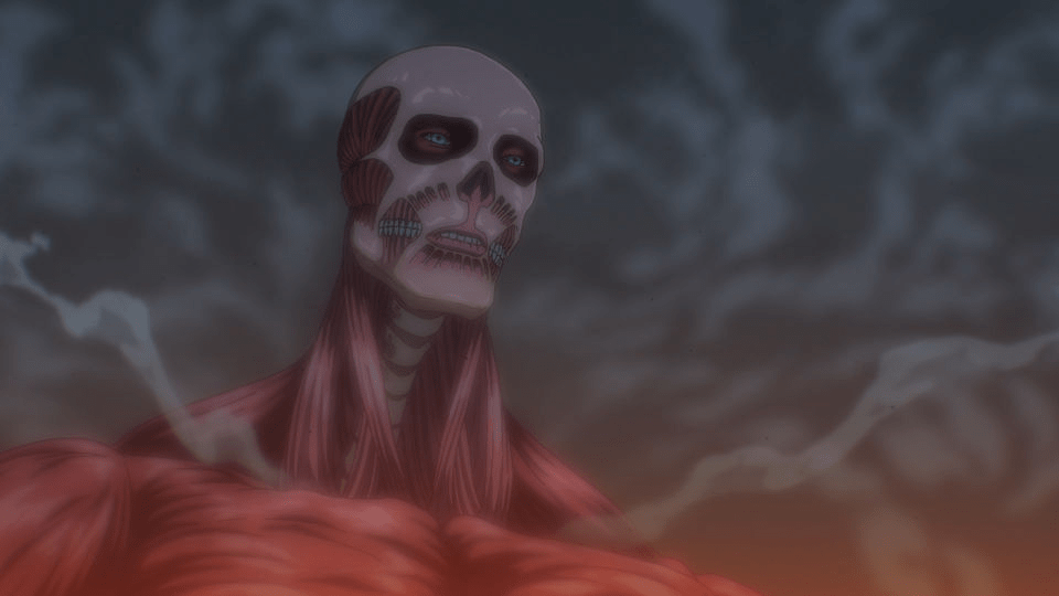 escenas de acción de Attack on Titan